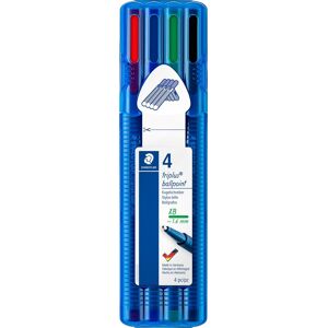 Staedtler Triplus Ball Kuglepen   Xb   4 Farver