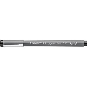 Staedtler Pigment 308 Fineliner   0,05 Mm   Sort