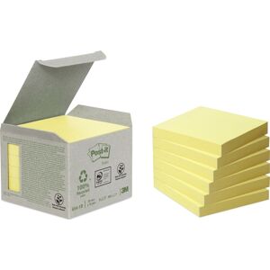 Post-It Green Notes   76x76 Mm   Gul