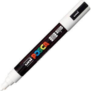 Posca Marker   Pc-5m   M   2,5 Mm   Hvid