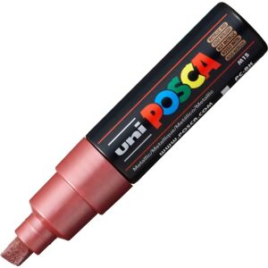 Posca Marker   Pc-8k   B   8 Mm   Metal Rød