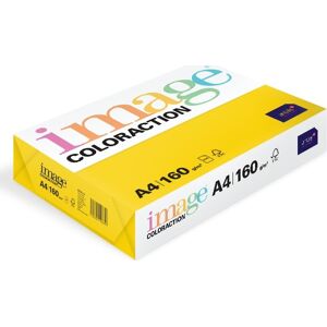 Image Coloraction A4, 160g, 250ark, Dark Yellow