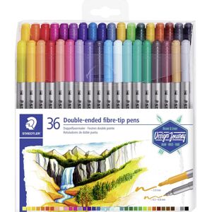 Staedtler Dj Duo Tusser   36 Farver