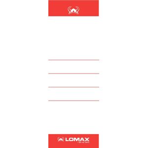 Lomax Rygetiket   Bred   10 Stk.