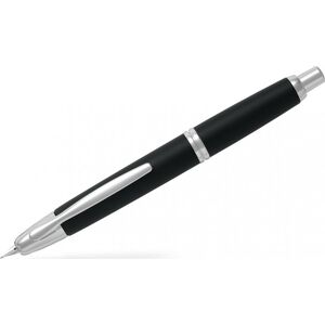 Pilot Capless Rhodium T Fyldepen   F   Mat Sort