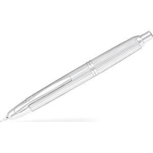 Pilot Capless Rhodium T Stripe   M