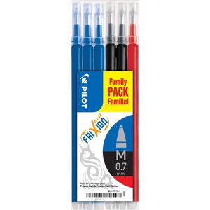 Pilot Frixion Refill   M   B/s/r   6 Stk.