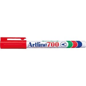Artline 700 Permanent Marker   Rød