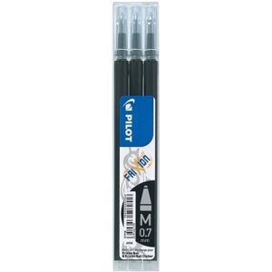 Pilot Frixion Refill   M   Sort   3 Stk