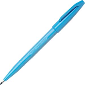 Pentel S520 Signpen Filtpen   Lys Blå