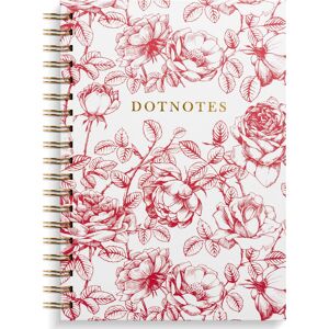 Burde Dotnotes Notesbog   B5   Blomster
