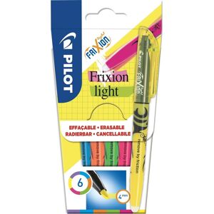 Pilot Frixion Light Highlighter   6 Farver