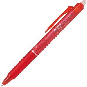 Pilot Frixion Clicker Rollerpen   F   Rød