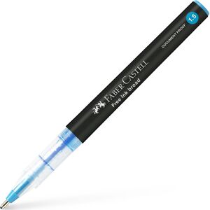 Faber-Castell Free Ink Rollerpen   B   Lyseblå