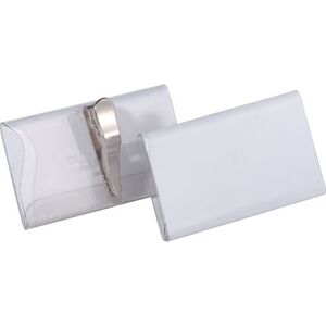 Durable Navneskilt Klemme 40x75 Mm 25 Stk. Durable Navneskilt Klemme 40x75 Mm 25 Stk.