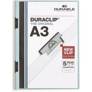 Durable Duraclip 60 Klemmappe A3 Blå Durable Duraclip 60 Klemmappe A3 Blå