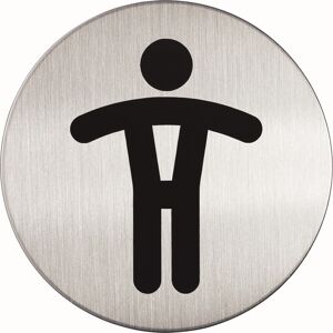 Durable Skilt Rundt Herretoilet Durable Skilt Rundt Herretoilet