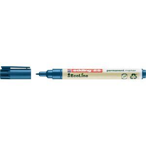 Edding 25 Ecoline Permanent Marker Blå Edding 25 Ecoline Permanent Marker Blå