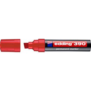 Edding 390 Permanent Marker Rød Edding 390 Permanent Marker Rød