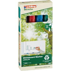 Edding 29 Ecoline Whiteboard Marker 4 Farver Edding 29 Ecoline Whiteboard Marker 4 Farver