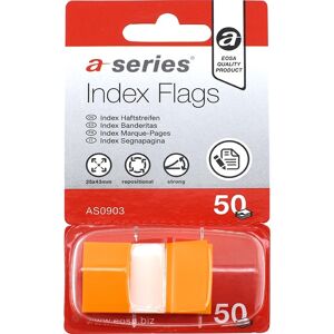 A-Series Indexfaner 25x43 Mm Orange A-Series Indexfaner 25x43 Mm Orange