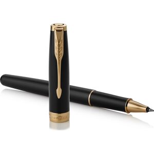 Parker Sonnet Black Lacquer Gt Rollerpen F Parker Sonnet Black Lacquer Gt Rollerpen F