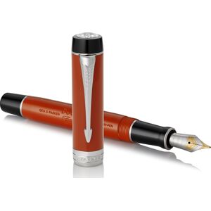 Parker Duofold Classic Big Red Cct Fyldepen F Parker Duofold Classic Big Red Cct Fyldepen F