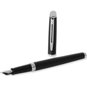 Waterman Hémisphère Matte Black Ct Fyldepen M Waterman Hémisphère Matte Black Ct Fyldepen M