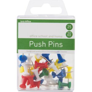 Office Push Pins Ass. Farver 25 Stk. Office Push Pins Ass. Farver 25 Stk.