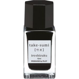 Pilot Iroshizuku Blæk 15 Ml Sort Take-Sumi Pilot Iroshizuku Blæk 15 Ml Sort Take-Sumi