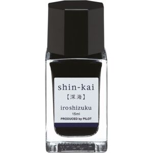 Pilot Iroshizuku Blæk 15 Ml Blå Shin-Kai Pilot Iroshizuku Blæk 15 Ml Blå Shin-Kai