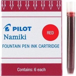 Pilot Ic50 Blækpatron Til Fyldepen Rød 6 Stk. Pilot Ic50 Blækpatron Til Fyldepen Rød 6 Stk.