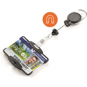 Durable Kortholder M.J. 1 Kort Sort Durable Kortholder M.J. 1 Kort Sort