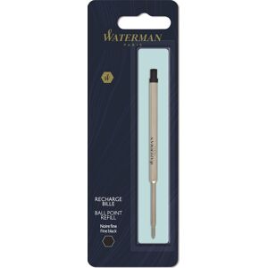 Waterman St Maxima Refill Kuglepen F Sort Waterman St Maxima Refill Kuglepen F Sort