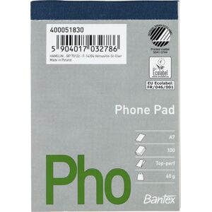 Bantex Blok A7 Stub Blank 100 Ark Bantex Blok A7 Stub Blank 100 Ark