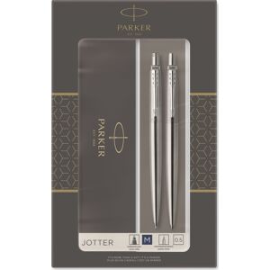 Parker Jotter Stainless Steel Ct Duosæt M 0,5 Parker Jotter Stainless Steel Ct Duosæt M 0,5
