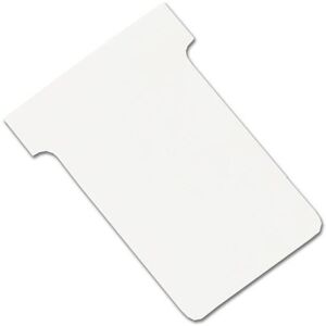 Nobo T-Kort Str. 1, Hvid, 28 Mm, 100 Stk. Nobo T-Kort Str. 1, Hvid, 28 Mm, 100 Stk.