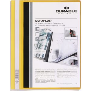 Durable Duraplus Tilbudsmappe A4+ Gul Durable Duraplus Tilbudsmappe A4+ Gul