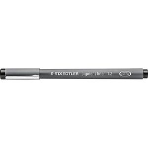 Staedtler Pigment 308 Fineliner 1,2 Mm Sort Staedtler Pigment 308 Fineliner 1,2 Mm Sort