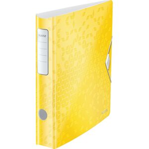 Leitz Active Wow Brevordner 60 Mm Gul Leitz Active Wow Brevordner 60 Mm Gul