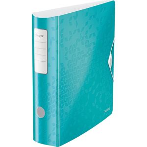 Leitz Active Wow Brevordner 80 Mm Isblå Leitz Active Wow Brevordner 80 Mm Isblå