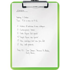 Leitz Wow Clipboard Uden Forside A4 Grøn Leitz Wow Clipboard Uden Forside A4 Grøn