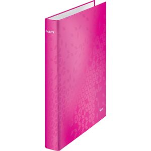 Leitz Wow Ringbind A4+ 2dr Ryg 40mm Pink Leitz Wow Ringbind A4+ 2dr Ryg 40mm Pink