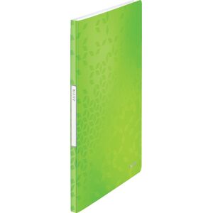 Leitz Wow Displaybog A4 20 Lommer Grøn Leitz Wow Displaybog A4 20 Lommer Grøn