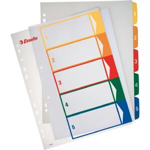 Esselte Maxi Register A4 Printbar 1-5 Esselte Maxi Register A4 Printbar 1-5