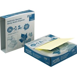 Info Nature Z-Notes Boks 75x75 Mm 1 Blok Info Nature Z-Notes Boks 75x75 Mm 1 Blok