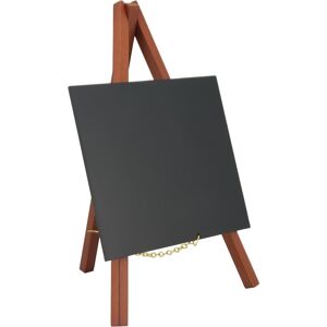 Securit Mini Staffeli Inkl. Kridtmarker Mahogni Securit Mini Staffeli Inkl. Kridtmarker Mahogni
