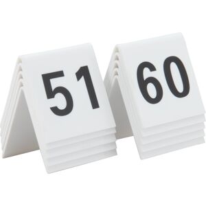 Securit Bordnumre 51-60 Securit Bordnumre 51-60