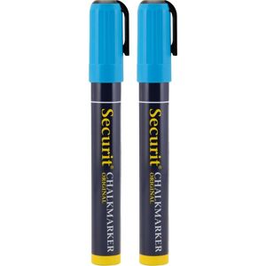 Securit Sma510 Kridtmarker Blå 2 Stk. Securit Sma510 Kridtmarker Blå 2 Stk.