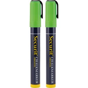 Securit Sma510 Kridtmarker Grøn 2 Stk. Securit Sma510 Kridtmarker Grøn 2 Stk.